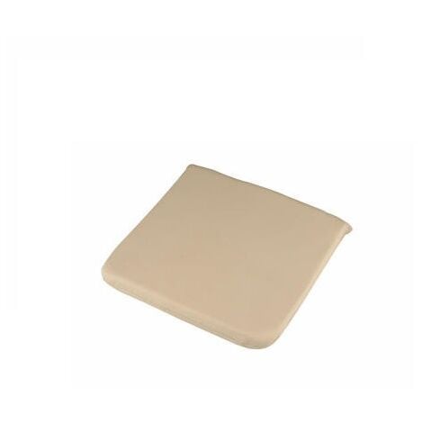 Seat Pads Outdoor Garden Furniture Cushion - L40 x W40 x H4 cm - Cream