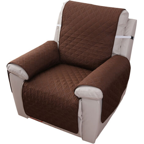 Seater Recliner Chair Cover, Waterproof Recliner Protector Sofa Cover for Bedroom (Coffee 55×200)