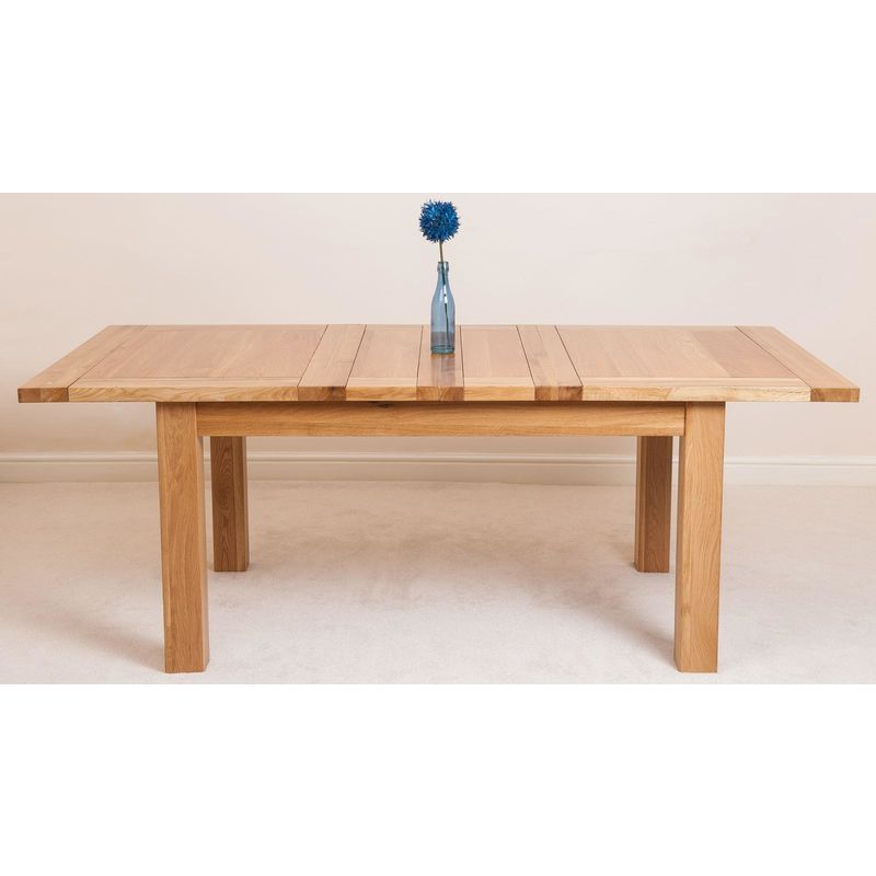 Seattle Solid Oak 150cm-210cm Extending Dining Table
