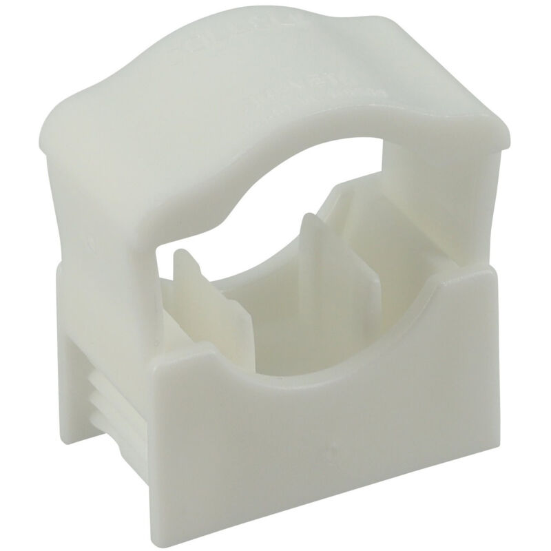 Collier de fixation Nicoll collclip® pour multicouche cuivre per en pvc blanc 100 pièces