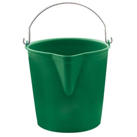 Seau à Bec 17l Vert Polyvalent Et Durable - Aluminium Et Plastiq