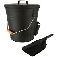 RELAXDAYS ENSEMBLE SERVITEUR De Cheminée 4 Pièces Accessoire Pelle