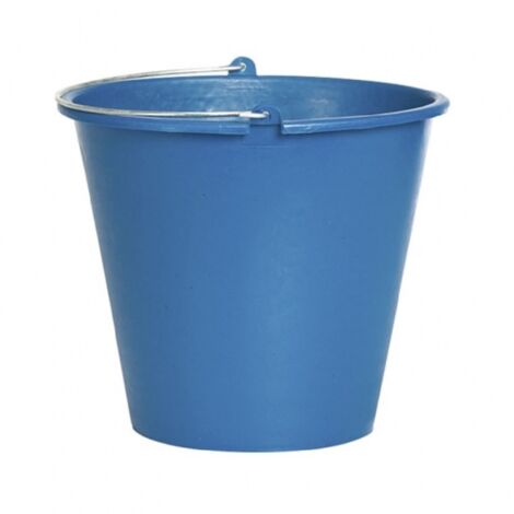 SEAU À EAU AVEC POIGNÉE EN MÉTAL - 8 L