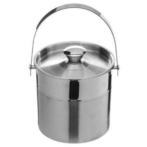 SEAU A GLACE INOX DOUBLE PAROI
