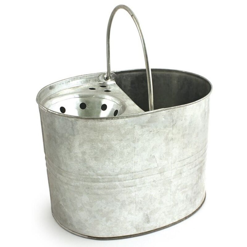 Rs Pro - Seau à lessiver en Acier Galvanisé avec poignée, 13L ( Prix pour 1 )