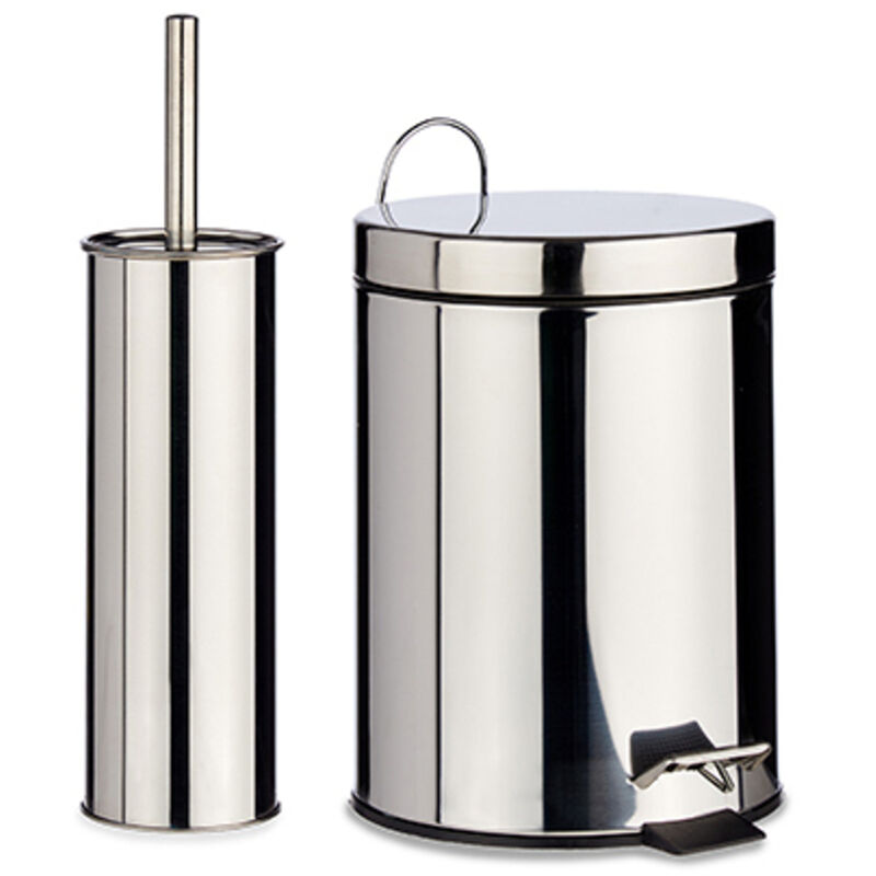 Seau à pédale 5 l + porte