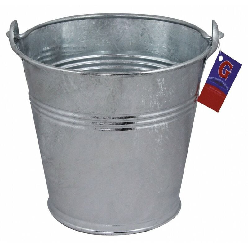 Seau acier galvanisé 4 21 x 22,5