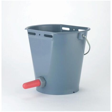 Seau auto nourrisseur 8 L tétine rouge