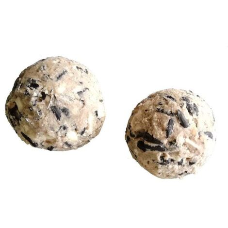 Boules De Graisse Erdtmanns Pour Oiseaux - Lot 35 Sans Filet - Mélange Graines Et Céréales