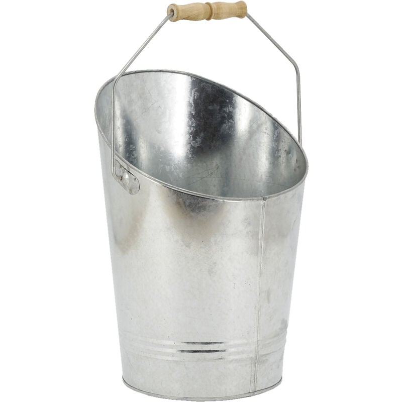 Aubry Gaspard - Seau à cendres en métal galvanisé