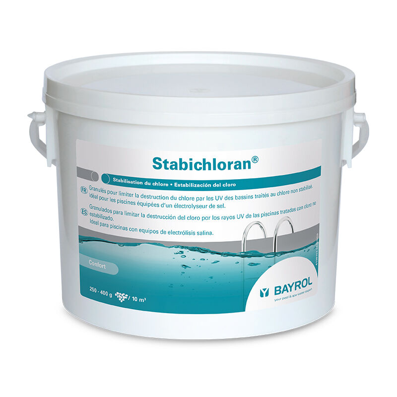 Stabichloran - Granulés pour limiter la destruction de Chlore 3 kg - Bayrol