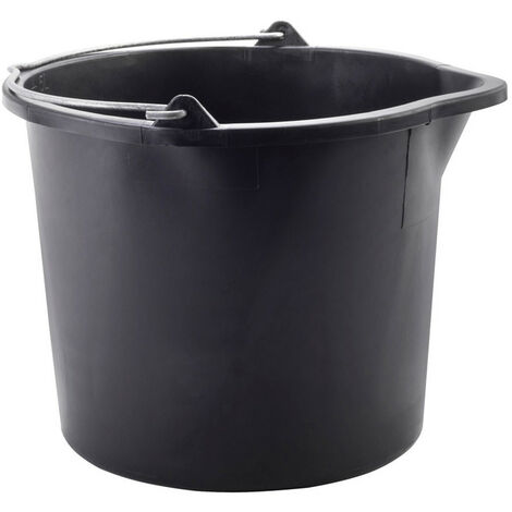 Seau De Chantier 5l. Avec Bec 6595 ø23,5x18,3cm Barbosa - Universal