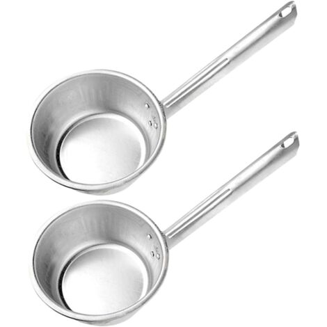 Seau de douche en aluminium pour plantes de cuisine et baignoire, avec longue poignée.-AquaForge