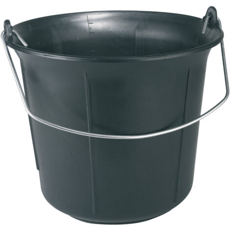 Seau de maçon 13L pro - Noir - 8000035