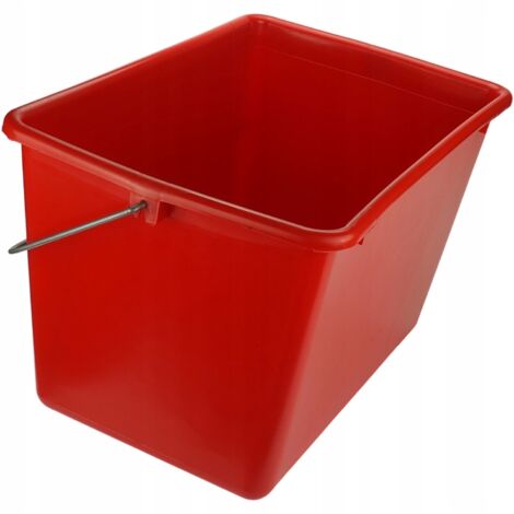 Seau de peinture 15l ROUGE