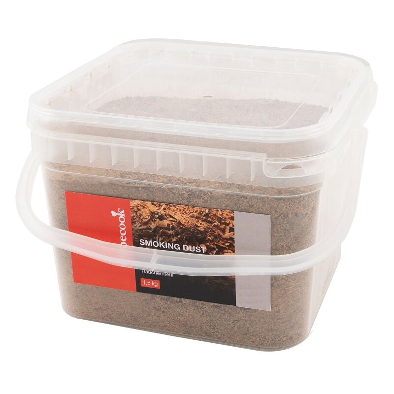 Seau de sciure pour fumage à froid Barbecook - Marron