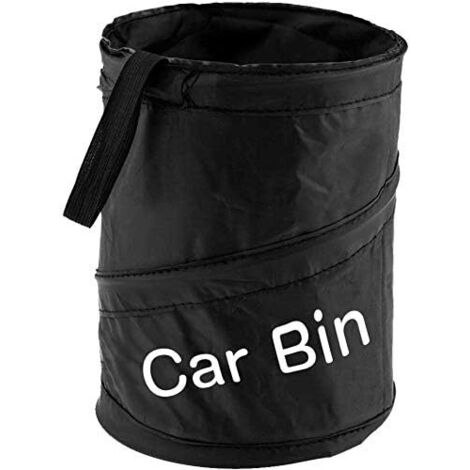 Seau de stockage de voiture pliable de poubelle de voiture portable de voyage