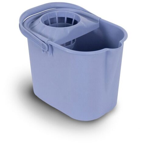 SEAU ÉGOUTTOIR RECT. BLEU - 17 L