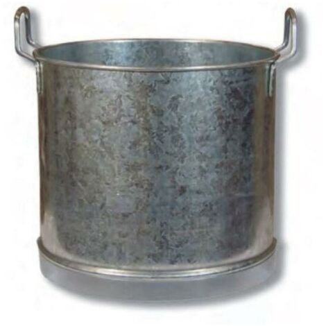 Seau en acier avec 2 poignée 32 Litres - Ø 37,5 x Hauteur 33 cm