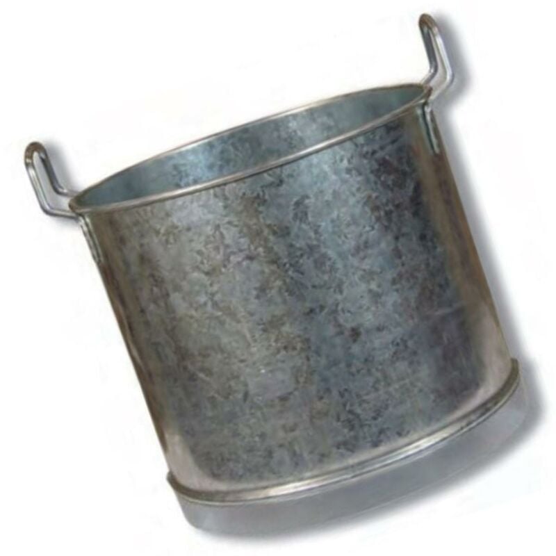 Visiodirect - Seau en acier avec 2 poignée 60 Litres - ø 45 x Hauteur 40 cm