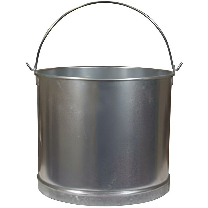 Seau en acier avec poignée 14 Litres - ø 27,5 x Hauteur 25 cm