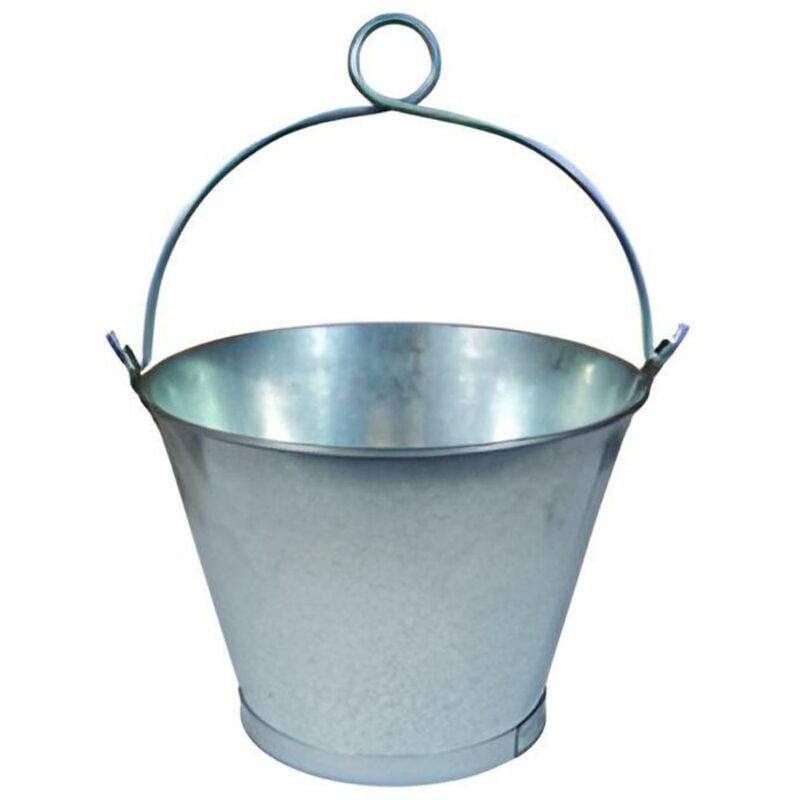 Seau en acier avec une poignée 2 Litres - ø 20 x Hauteur 16 cm