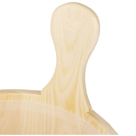 Seau en Bois pour Sauna avec Doublure Intérieure - Idéal pour une Expérience de Sauna Authentique -AUTRES