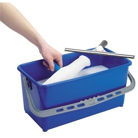 Seau lave-vitres en plastique 22 litres
