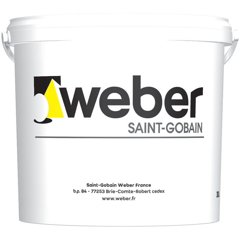 Weber Saint Gobain - Seau mélangeur 30L mélange de préparation sur Chantier , weber