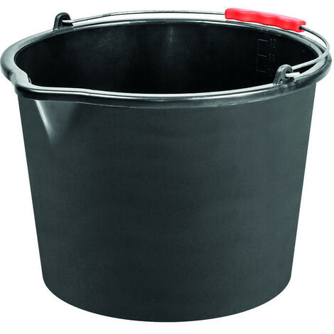 Seau Plastique Bec Verseur + Anse 16 Litres - Outibat
