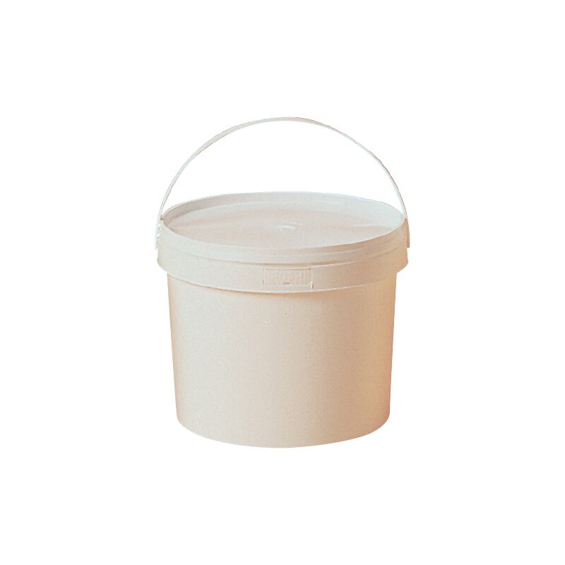 Icko - Seau plastique blanc sans couvercle - Seau miellerie
