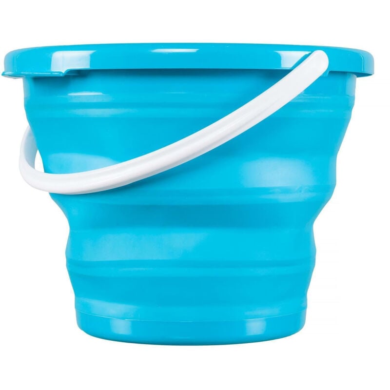 Seau pliable bleu 10L