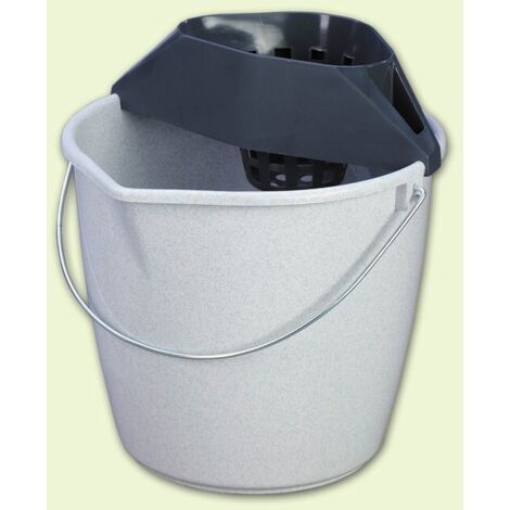 SEAU POUR RACLETTE DE NETTOYAGE DES SOLS - 12 L