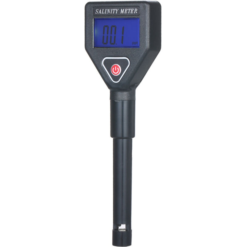 Réfractomètre de salinité de l'eau de mer Compteur de salinité portatif atc Salinomètre Aquarium Halomètre Jauge de sel Testeur d'eau salée