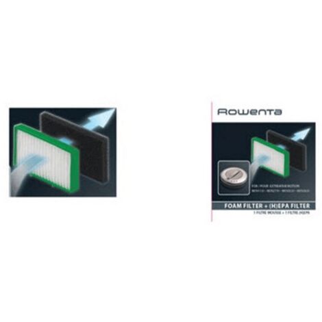 Seb - filtre hepa+filtre mousse - zr702001 - 3221613014308
