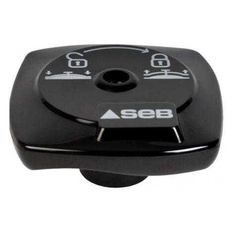 SEB – Poignée de serrage noire avec vis de fixation pour Cocotte-minute – Remplacement pour modèles 800400 à 804316 – Sécurité et fonctionnalité optimales - SS-790482