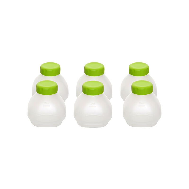 Image of Set di 6 bottigliette per yogurtiera delices e multi delices - xf102000 SEB