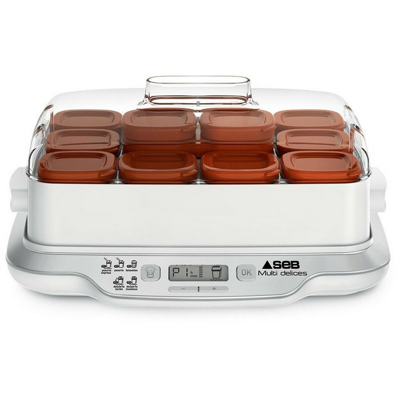 Yaourtière 12 pots 140ml 600w SEB yg661a00