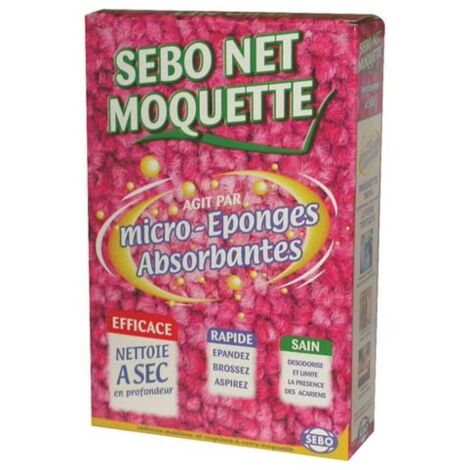 SEBO - Poudre pour moquette - recharge - 500 g