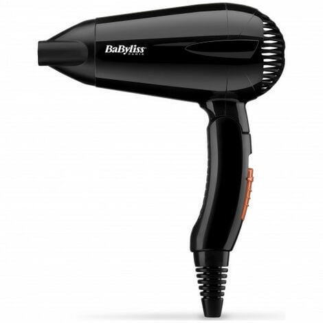 SECADOR BABYLISS 2000 W VIAJE NEGRO