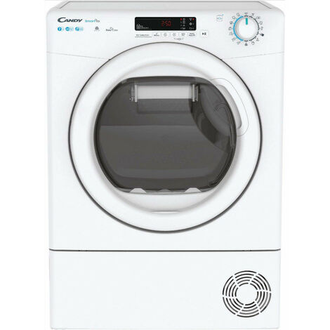 secador bomba de calor con condensador 60cm 7kg blanco - cso4h7a2des - candy -