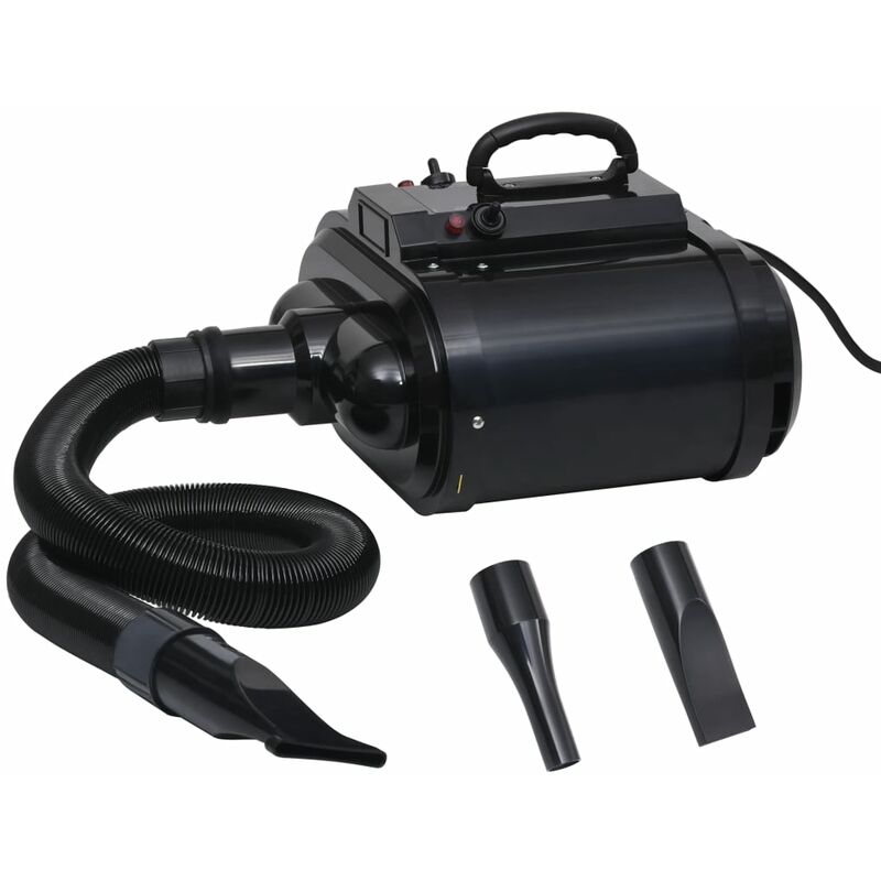 

Secador de mascotas doble motor negro
