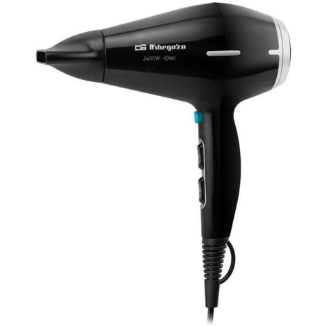 Secador de pelo 2400W Motor profesional AC ORBEGOZO SE 2400 2 Vel