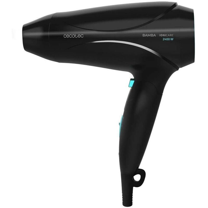 

Secador de pelo iónico bamba ionicare 5450 power&go pro ice azul, de viaje, potencia 2400w, ion real, gran caudal, cecotec