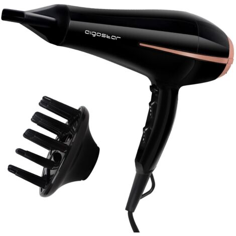 Secador de pelo iónico Fighter 2400W Aigostar