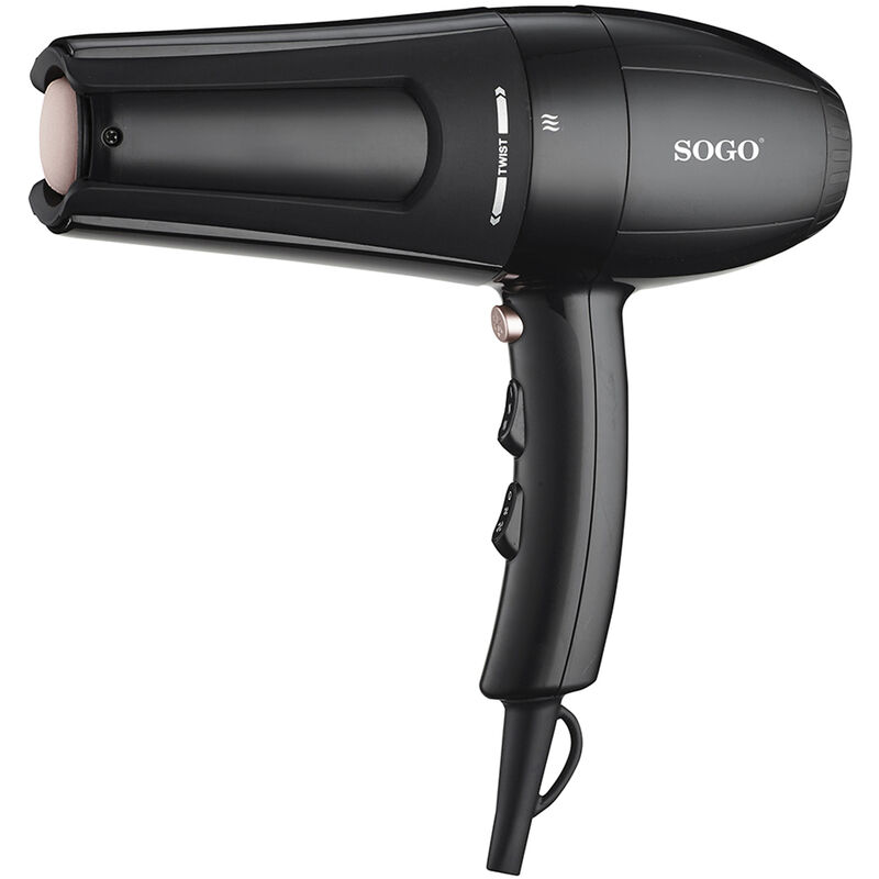 

Secador de pelo Profesional 2000W - 2 Modos Secador 360º y Clásico, 3 Niveles