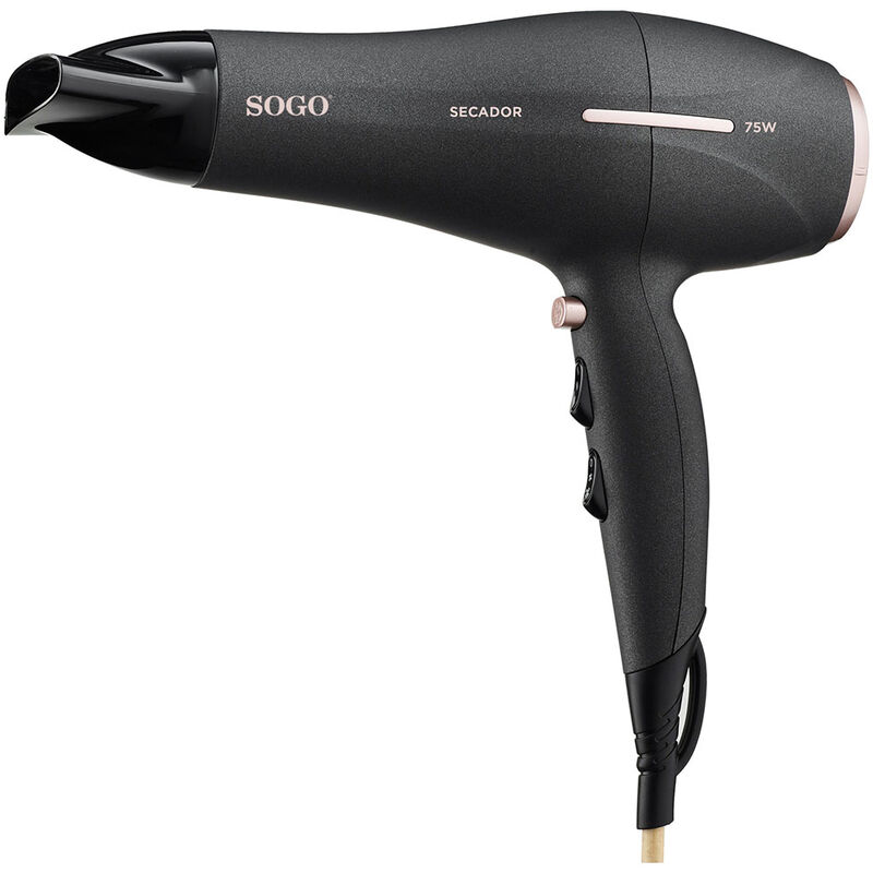 

Secador de pelo Profesional 2200W - Con Difusor y Concentrador, 3 Temperaturas