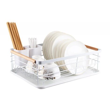 SECADOR DE PLATOS CON ESCURRIDOR Y BANDEJA E-8057