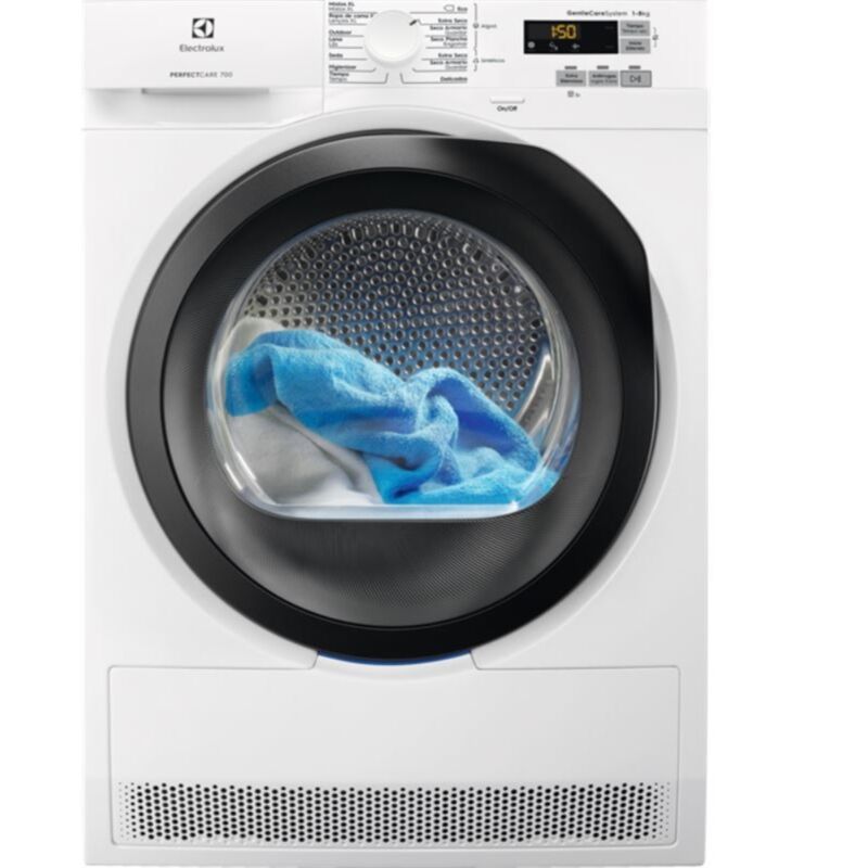 Electrolux EW7H5833LB - Secadora Con Bomba De Calor 8 Kg B Blanco