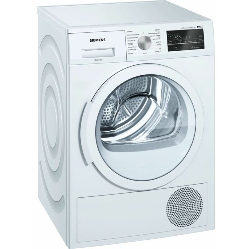 

Secadora de condensación siemens ag wt47g439es 8 kg blanco - Rogal